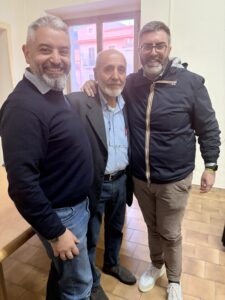 Grossi con Guerino Ventre e Achille Migliorelli
